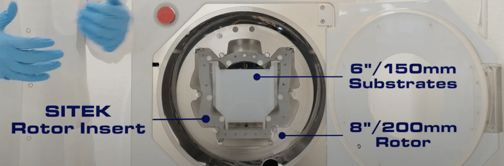 Diagram image of a Spin Rinse Dryer and it's components.